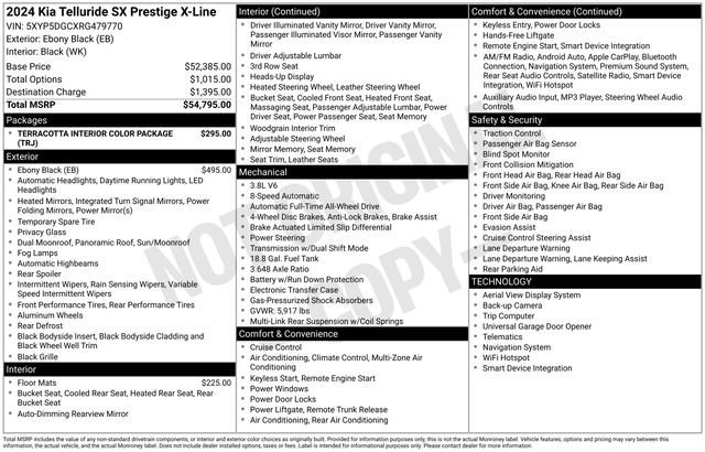 Used 2024 Kia Telluride SX Prestige X-Line image 41