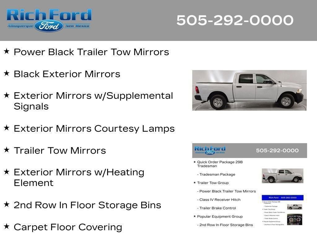Used 2023 RAM 1500 Tradesman w/ Popular Equipment Group RWD image 89