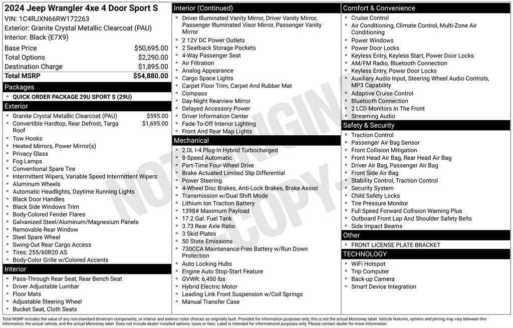 Used 2024 Jeep Wrangler Unlimited AWD/4WD image 5