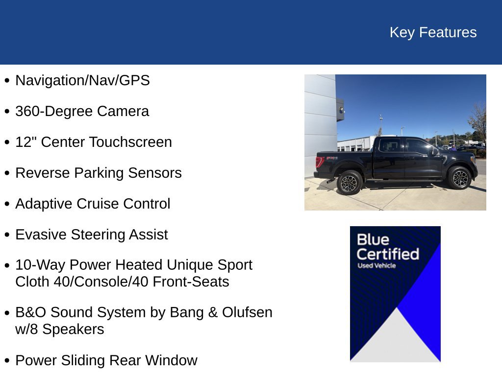 Certified 2023 Ford F150 XLT w/ Equipment Group 302A High AWD/4WD image 31