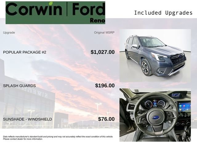 Used 2023 Subaru Forester Touring w/ Popular Package #2 image 9