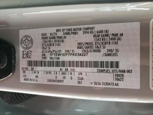 Certified 2023 Ford F150 XLT w/ Equipment Group 302A High AWD/4WD image 27