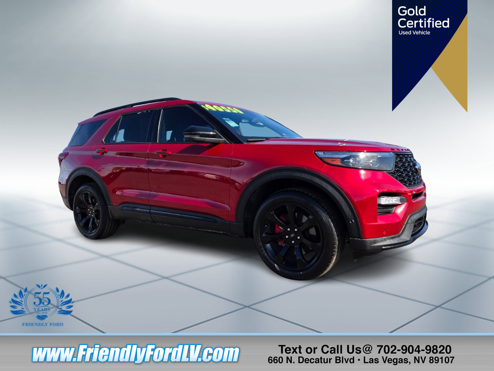 Certified 2022 Ford Explorer ST w/ Equipment Group 401A image 1