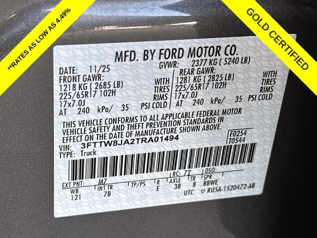 Certified 2026 Ford Maverick XLT AWD/4WD image 12