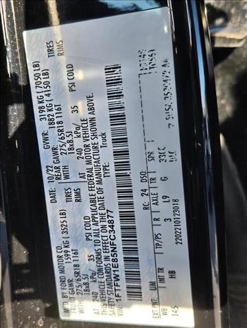 Certified 2022 Ford F150 Lariat w/ Max Trailer Tow Package image 21