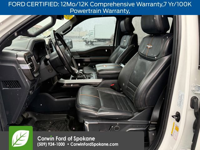 Certified 2022 Ford F150 Platinum w/ Equipment Group 701A High image 3