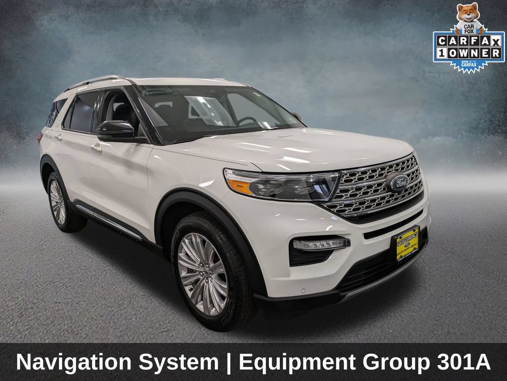 Certified 2023 Ford Explorer Limited w/ Limited Technology Package AWD/4WD image 3