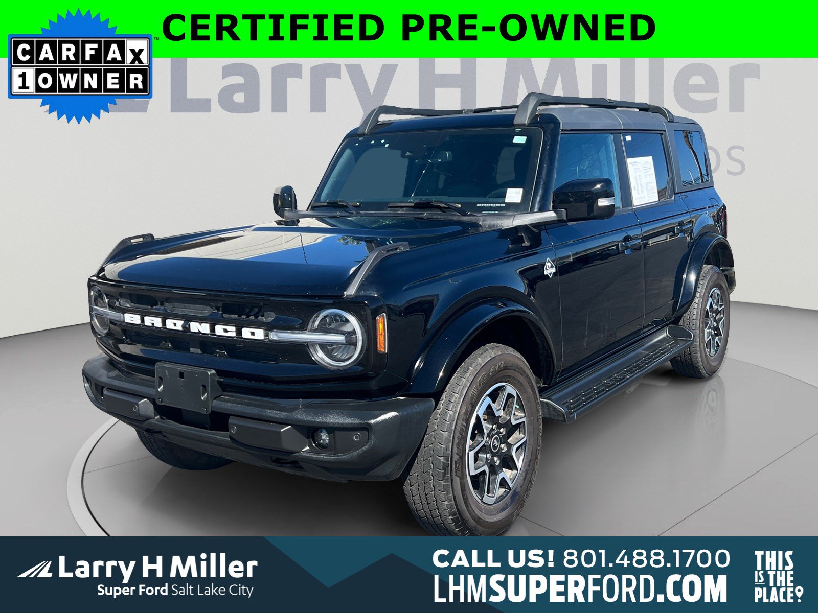 Certified 2025 Ford Bronco Outer Banks