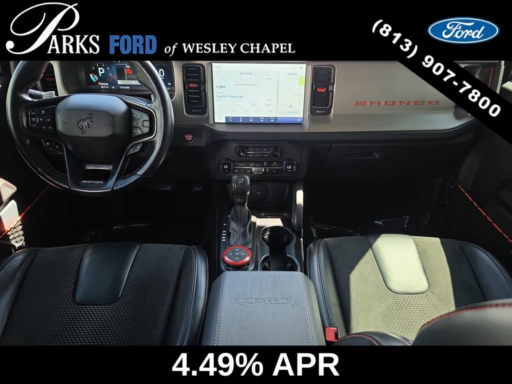 Certified 2024 Ford Bronco Raptor w/ Interior Carbon Fiber Pack 6 AWD/4WD image 11