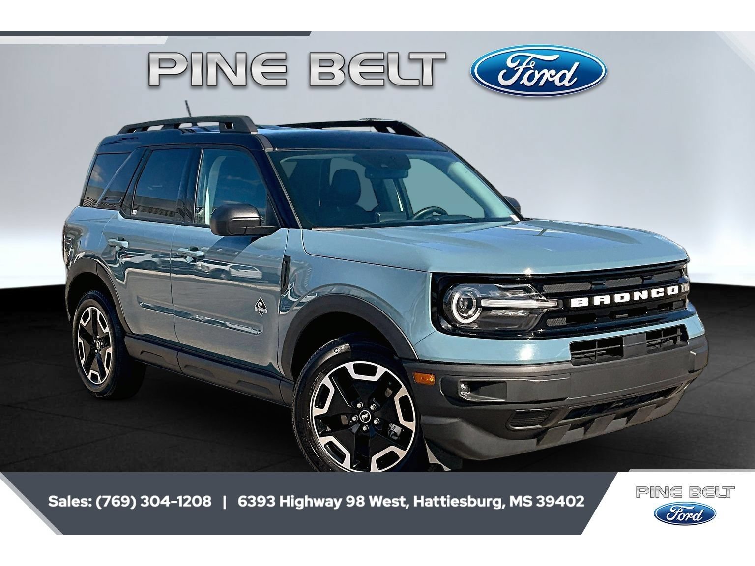 Certified 2023 Ford Bronco Sport Outer Banks w/ Tech Package