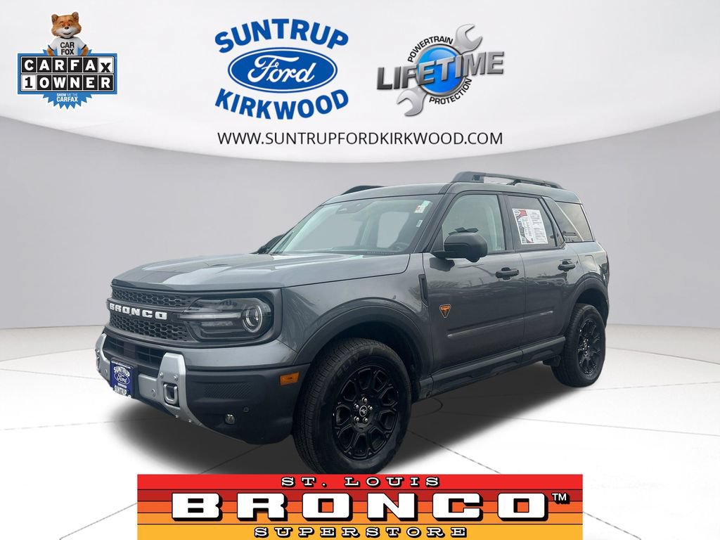 Certified 2025 Ford Bronco Sport Badlands AWD/4WD 360° Tour