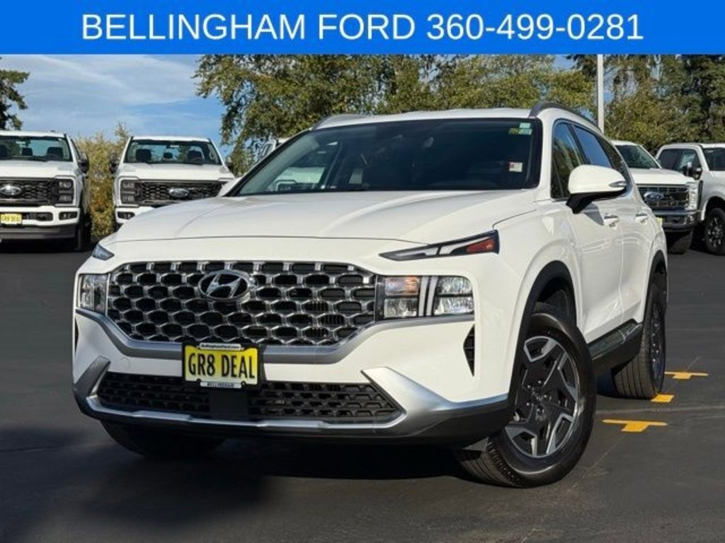 Used 2022 Hyundai Santa Fe Blue w/ Cargo Package