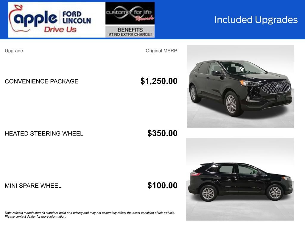 Certified 2024 Ford Edge SEL w/ Convenience Package AWD/4WD image 4