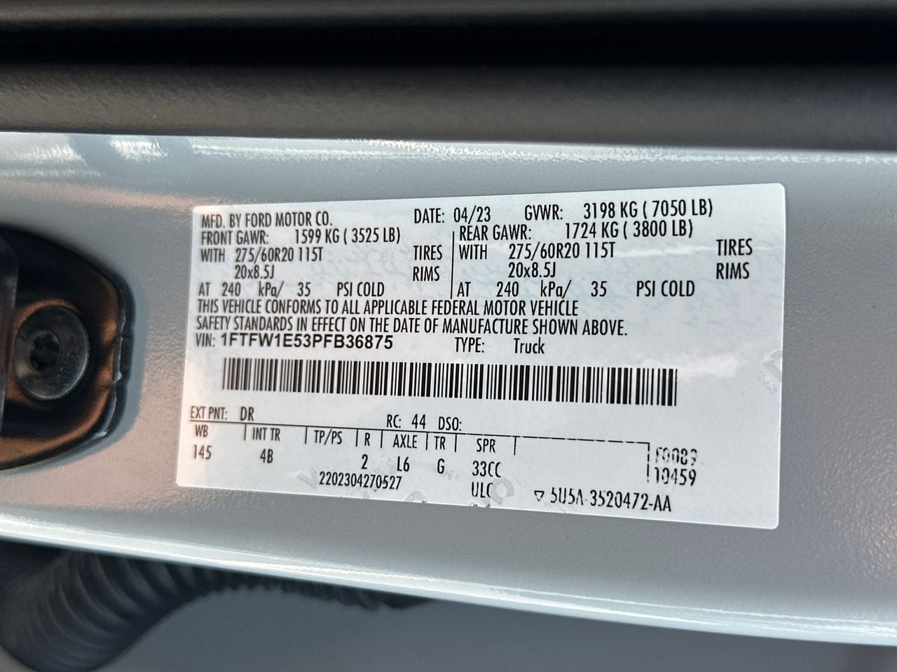Certified 2023 Ford F150 XLT w/ Equipment Group 302A High AWD/4WD image 34