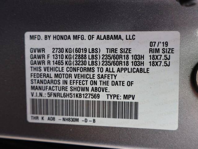Used 2019 Honda Odyssey EX image 29