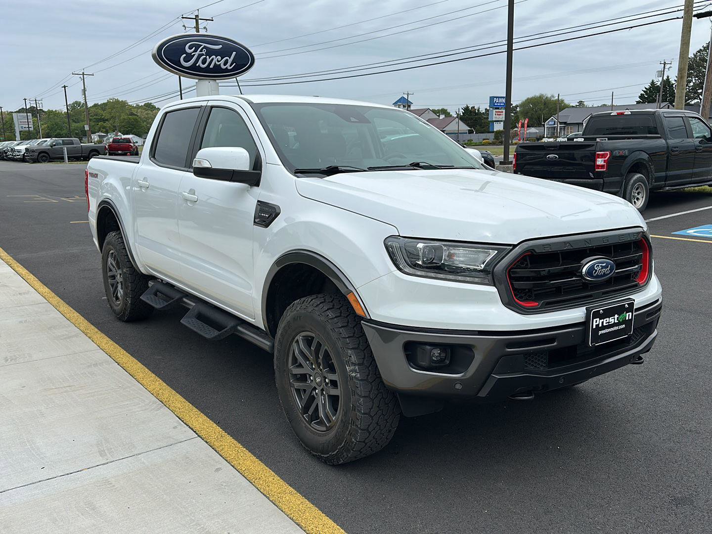 Certified 2022 Ford Ranger Lariat w/ Tremor Off-Road Package AWD/4WD image 3