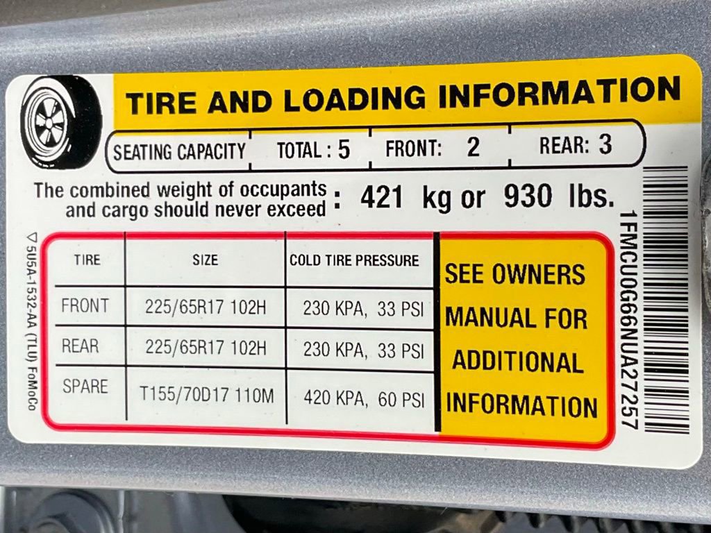 Certified 2022 Ford Escape SE image 65