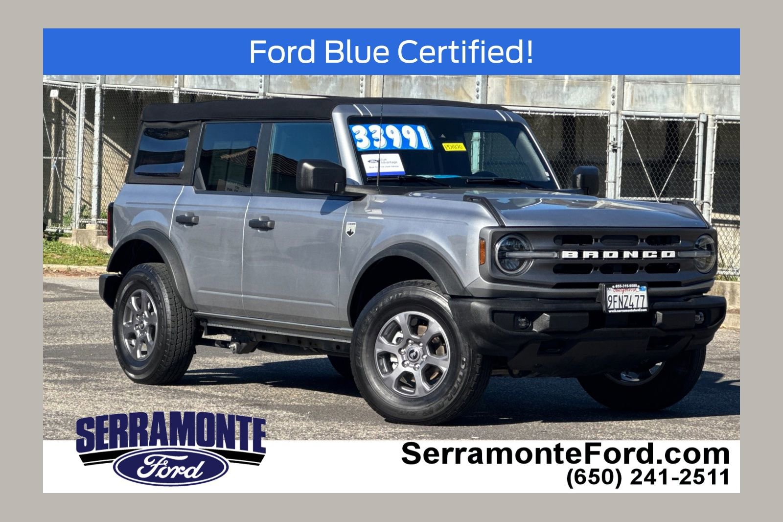 Certified 2023 Ford Bronco Big Bend image 1