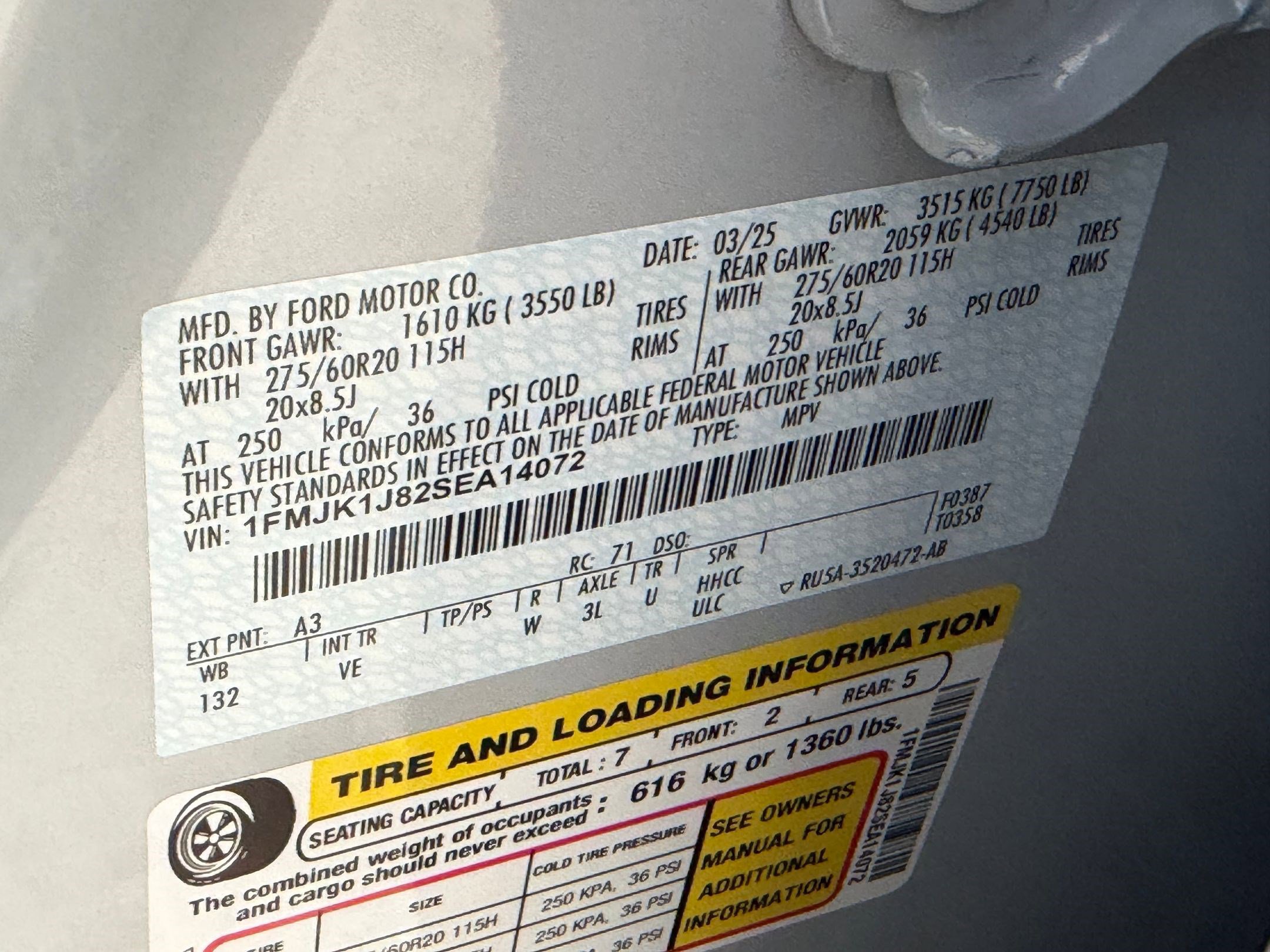 Certified 2025 Ford Expedition Max Active image 20