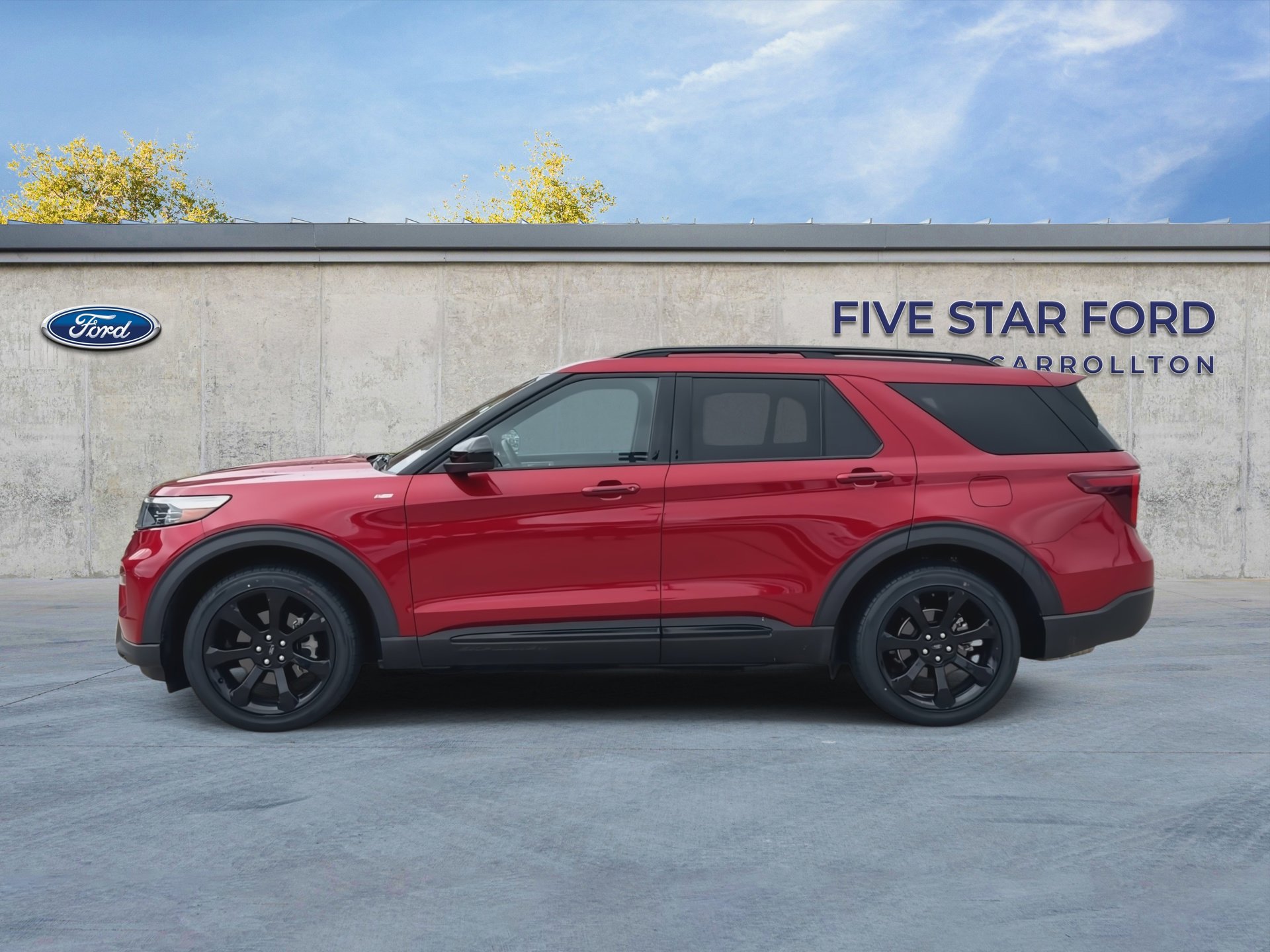 Certified 2023 Ford Explorer ST-Line w/ Class IV Trailer Tow Package RWD image 5