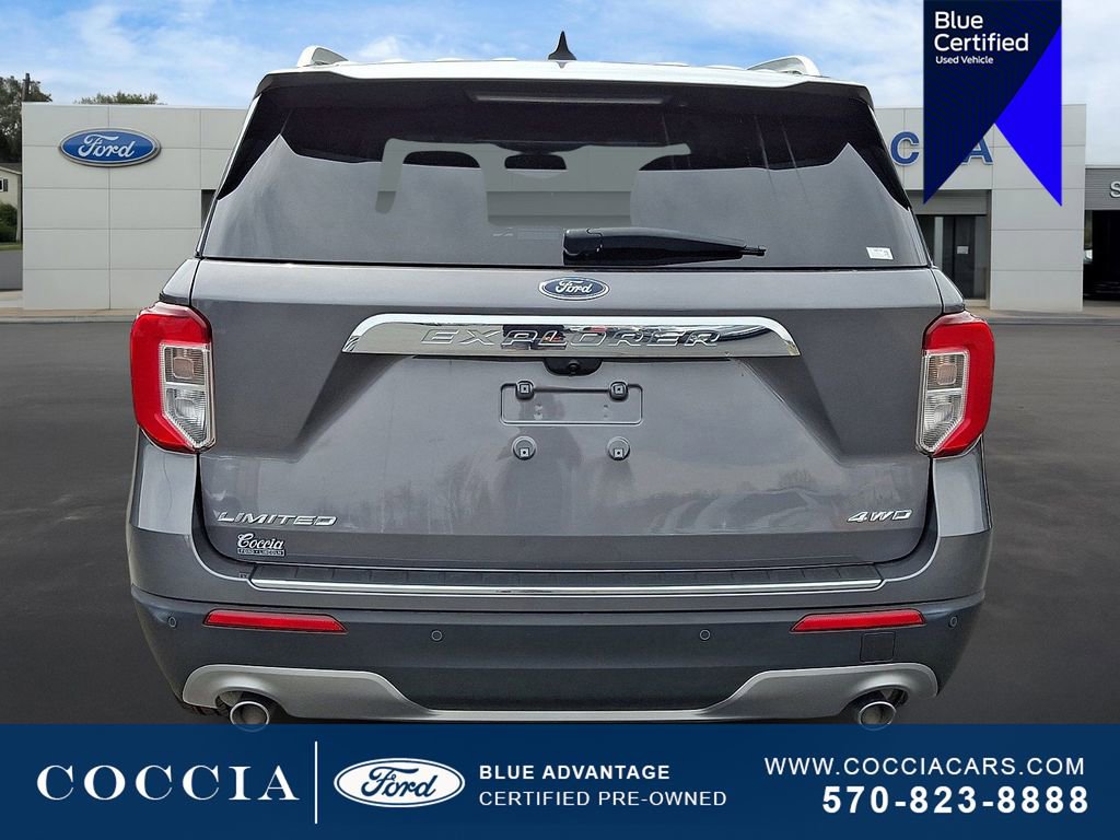 Certified 2021 Ford Explorer Limited w/ Equipment Group 301A image 5