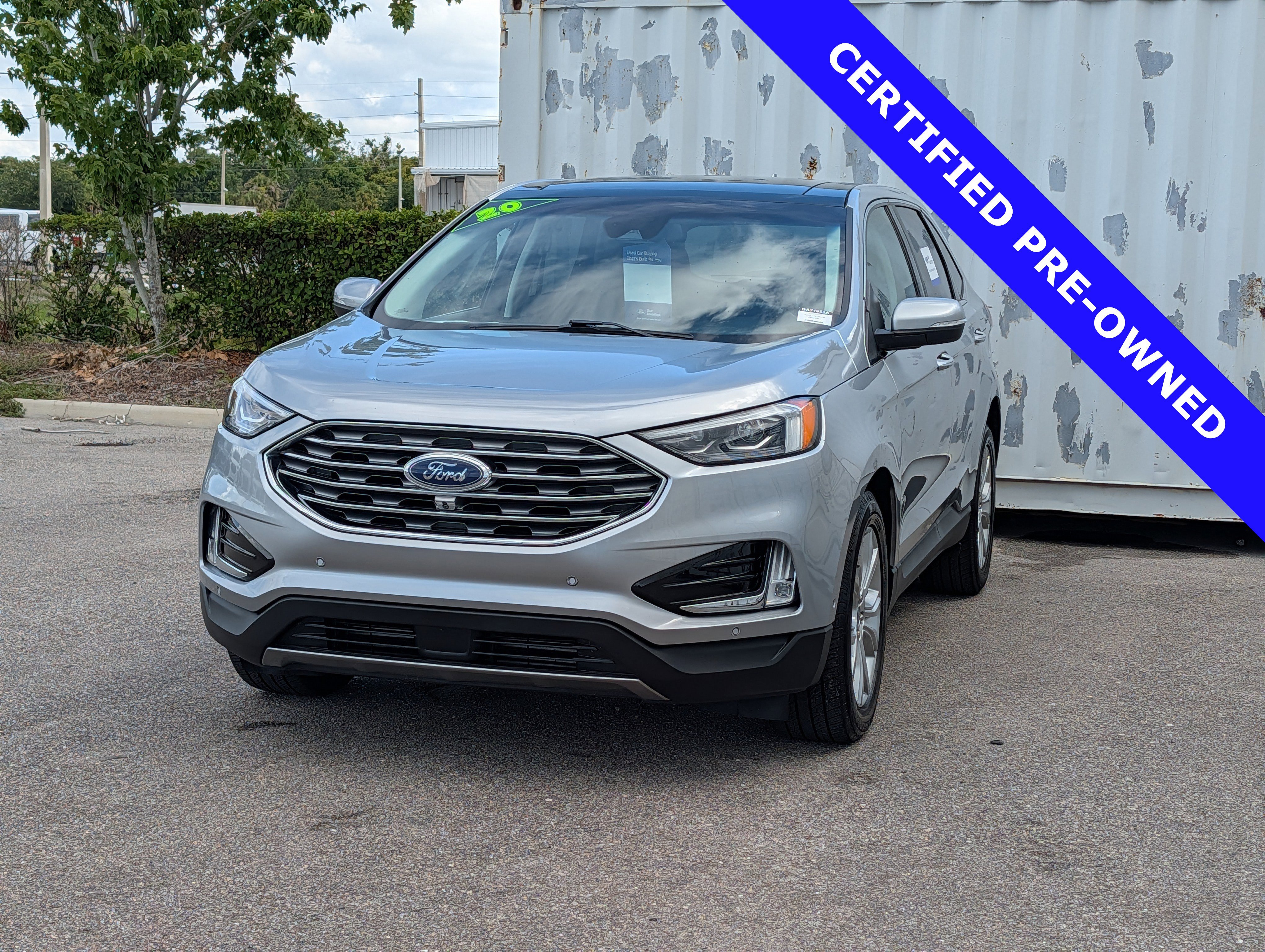 Certified 2020 Ford Edge Titanium w/ Equipment Group 301A FWD image 7