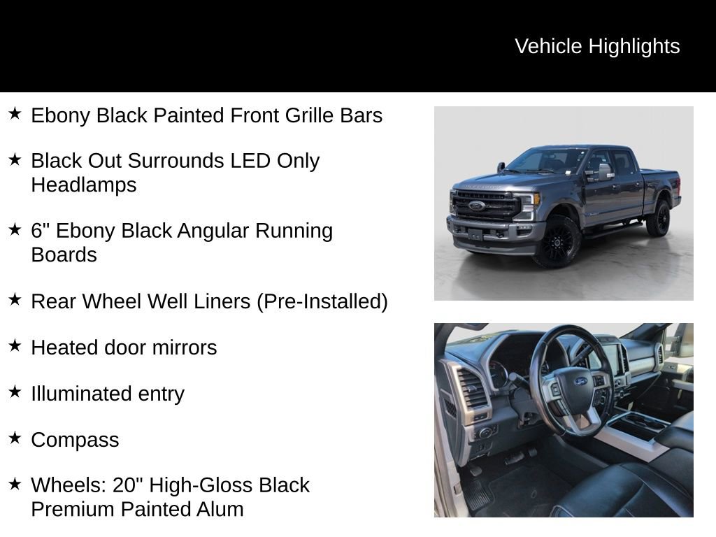 Certified 2022 Ford F250 Lariat w/ Black Appearance Package image 26