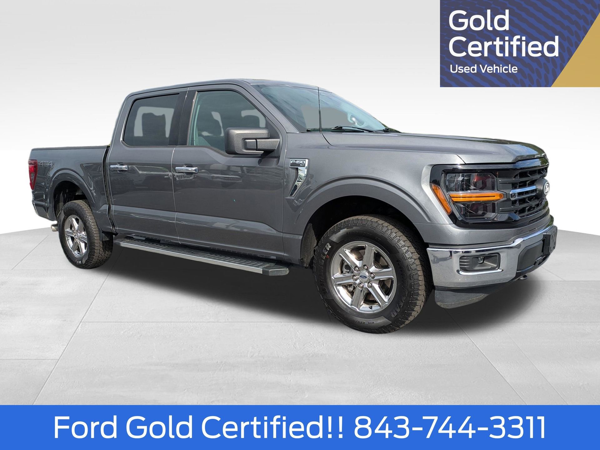 Certified 2025 Ford F150 XLT w/ Equipment Group 301A Standard