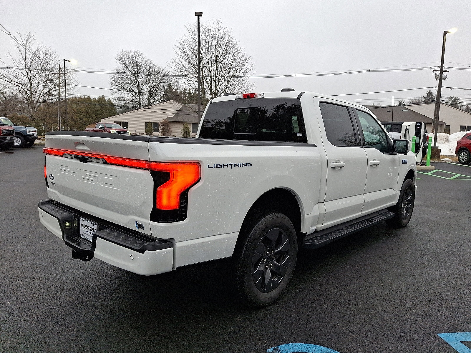 Certified 2024 Ford F150 Lightning Lariat w/ Max Trailer Tow Package image 5