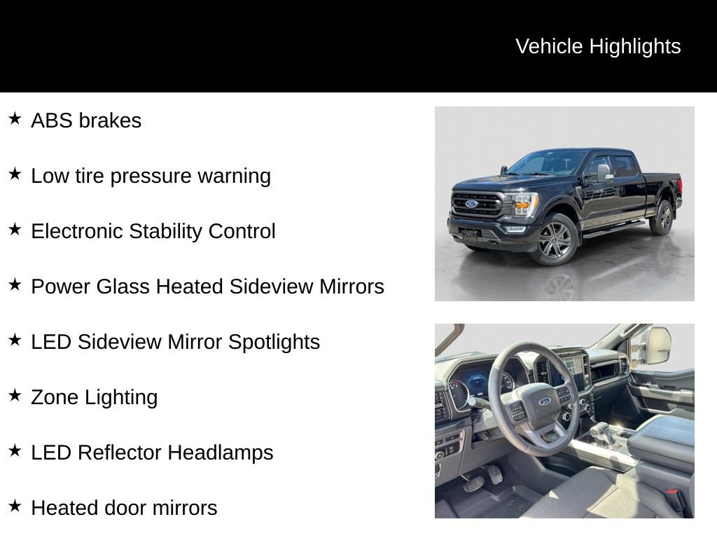 Certified 2022 Ford F150 XLT w/ Equipment Group 302A High AWD/4WD image 31