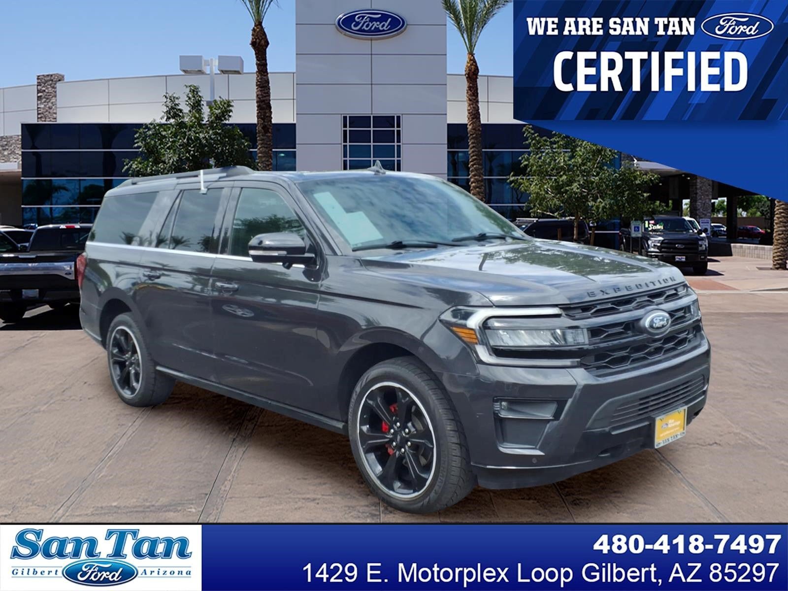 Certified 2023 Ford Expedition Max Limited AWD/4WD image 1