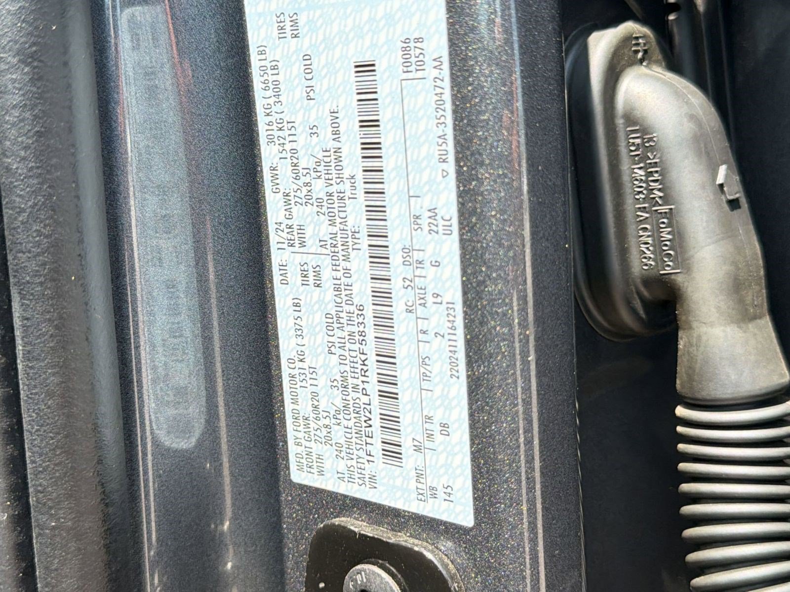 Certified 2024 Ford F150 STX AWD/4WD image 20