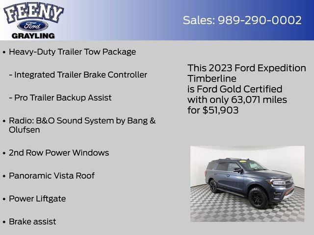 Certified 2023 Ford Expedition Timberline image 20