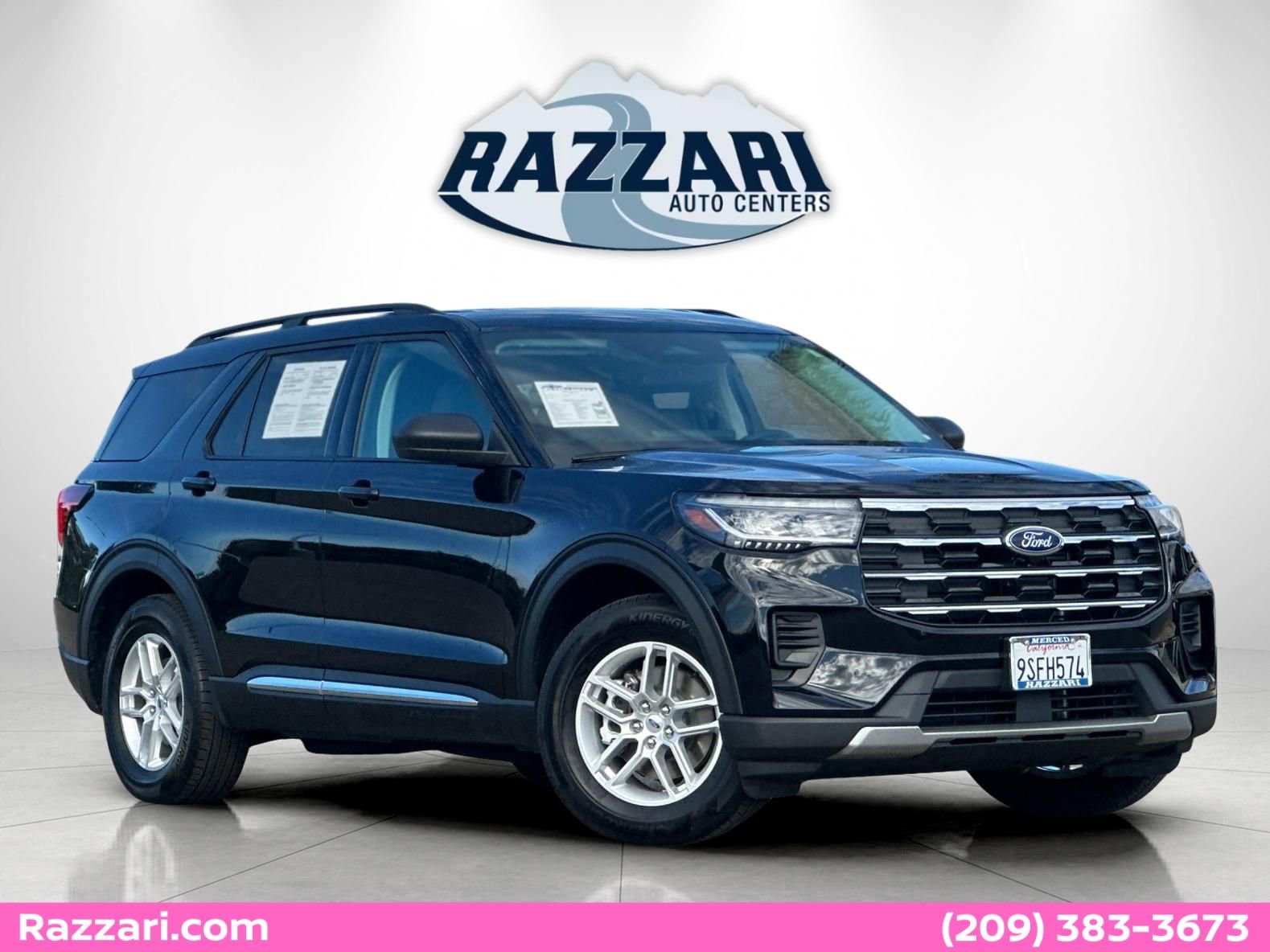 Certified 2025 Ford Explorer Active RWD image 1