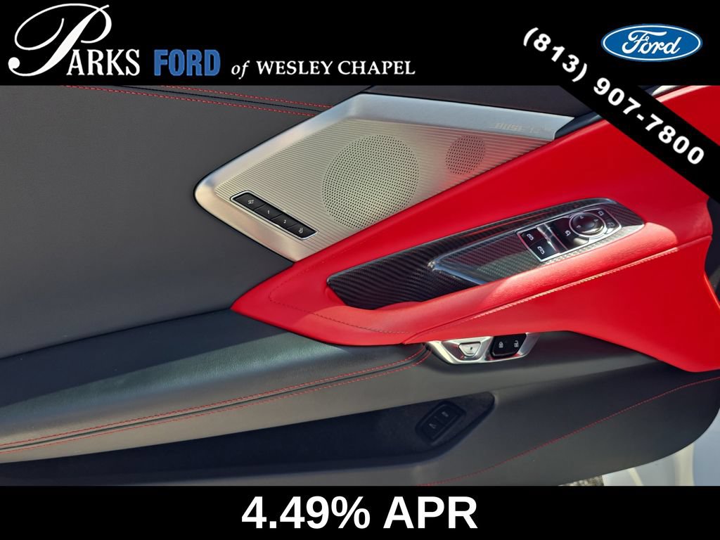 Used 2021 Chevrolet Corvette Stingray Preferred Cpe w/ Engine Appearance Package RWD image 12