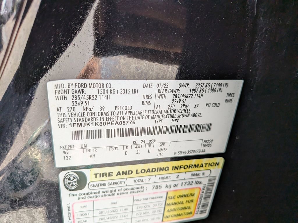 Certified 2023 Ford Expedition Max Limited RWD image 35