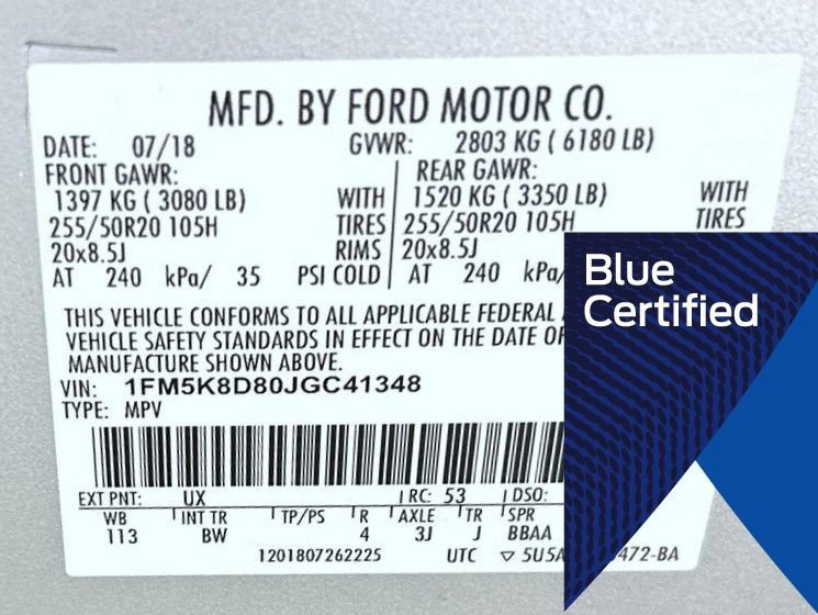Certified 2018 Ford Explorer XLT w/ Equipment Group 202A image 26