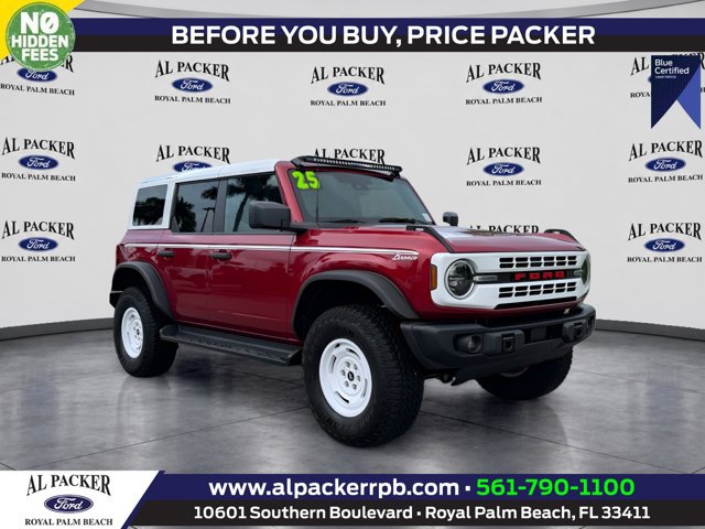Certified 2025 Ford Bronco Heritage Edition