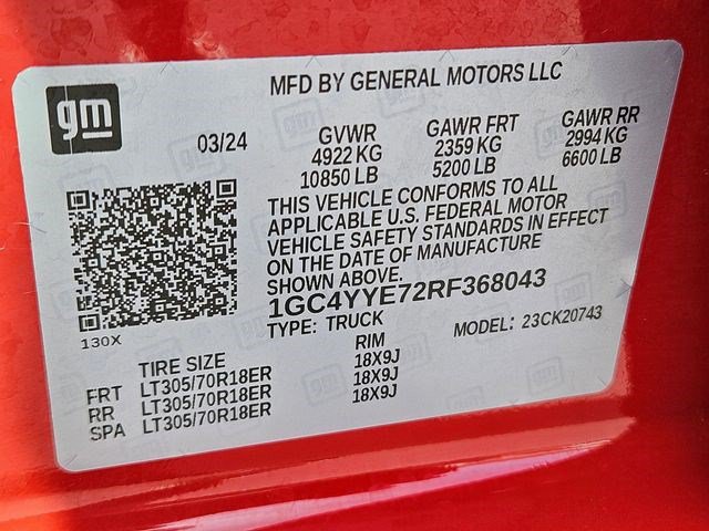 Used 2024 Chevrolet Silverado 2500 ZR2 AWD/4WD image 33
