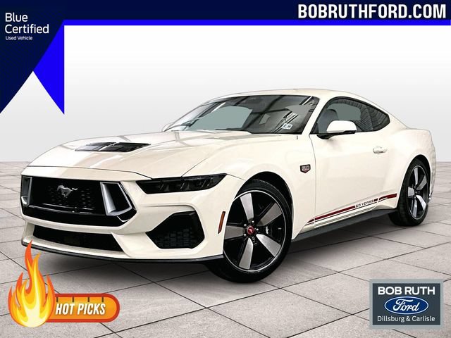 Certified 2025 Ford Mustang GT Premium w/ 60th Anniversary Package RWD image 1