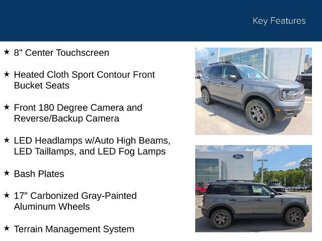 Certified 2023 Ford Bronco Sport Badlands AWD/4WD image 9