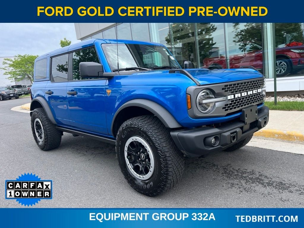 Certified 2025 Ford Bronco Badlands AWD/4WD image 1