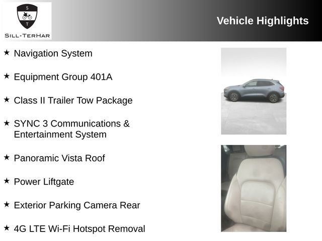 Certified 2022 Ford Escape Titanium w/ Class II Trailer Tow Package image 4