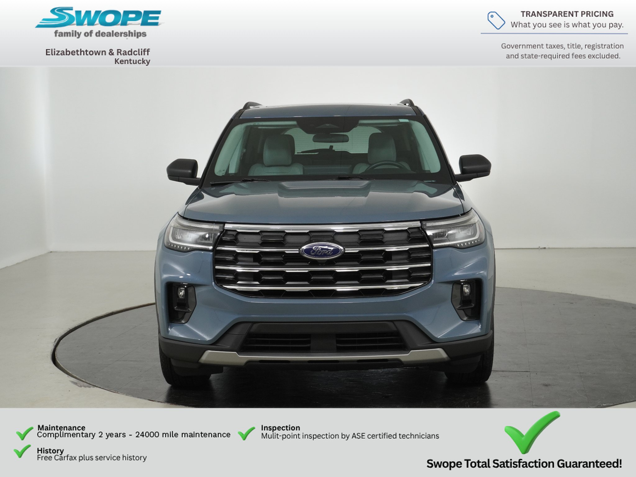 Certified 2025 Ford Explorer Active w/ Active Comfort Package AWD/4WD image 8