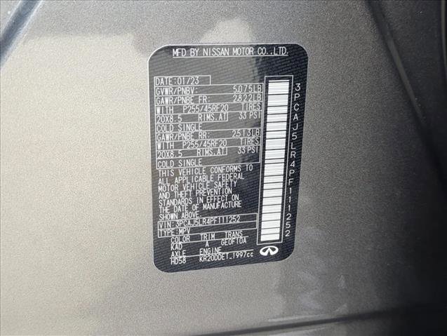 Used 2023 INFINITI QX55 Sensory w/ Lighting Package image 30