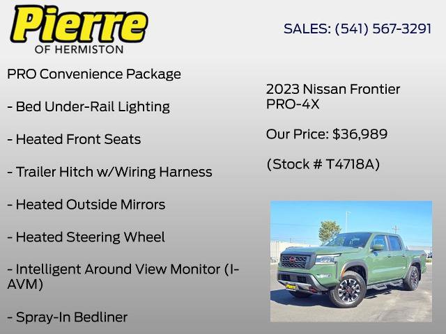 Used 2023 Nissan Frontier PRO-4X w/ Pro Convenience Package image 5