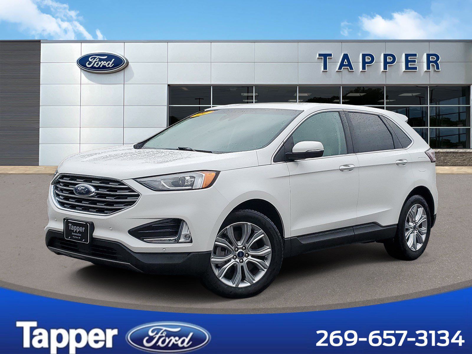 Certified 2021 Ford Edge Titanium