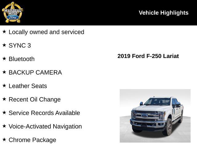 Certified 2019 Ford F250 Lariat w/ Chrome Package AWD/4WD image 2