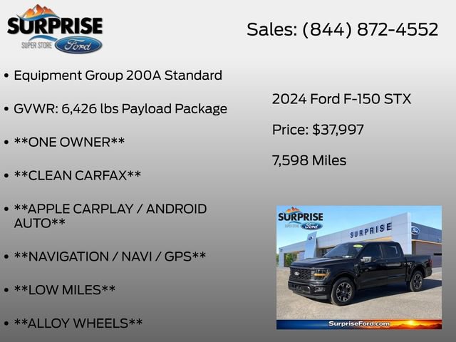 Certified 2024 Ford F150 STX RWD image 7