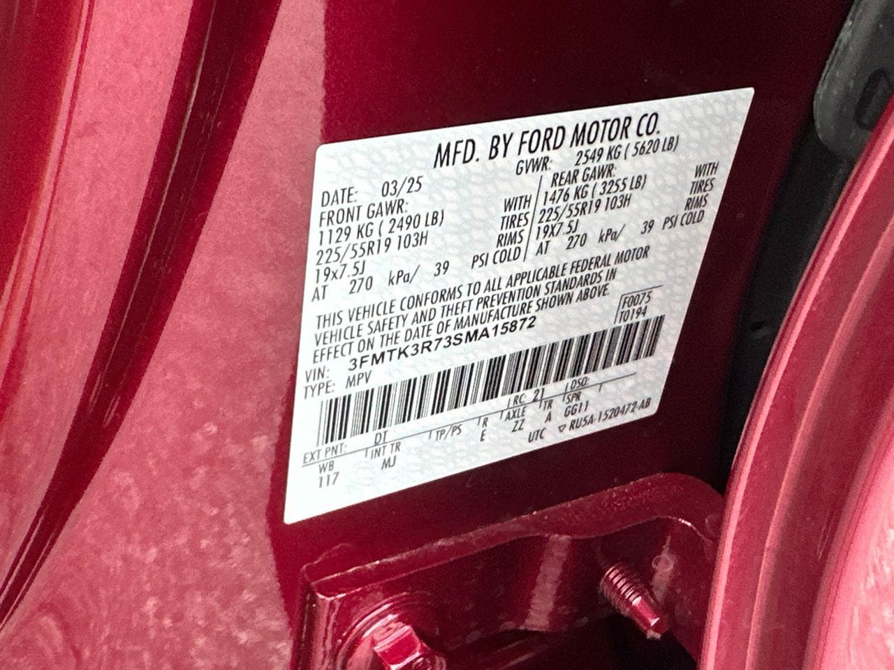 Certified 2025 Ford Mustang Mach-E Premium RWD image 35